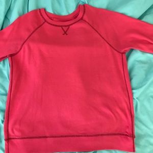 Pink sweater shirt Large